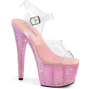 Pleaser Bejeweled 708 pink